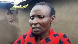 mother of Ruto shoe thrower