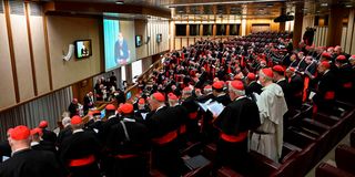 Cardinals at the Vatican