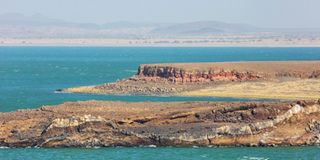 The shores of Lake Turkana