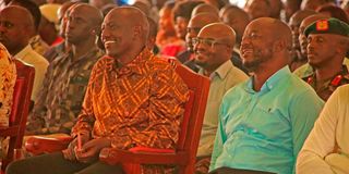 William Ruto and Mark Nyamita