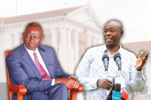 William Ruto and Rigathi Gachagua