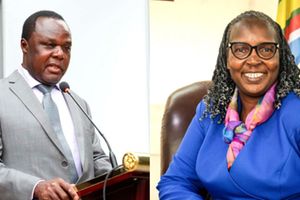 Juma Mukhwana and Regina Ombam