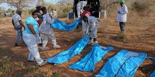 shakahola bodies exhumed