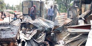 Kibera fire