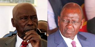 Daniel Arap Moi and William Ruto