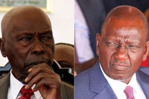 Daniel Arap Moi and William Ruto