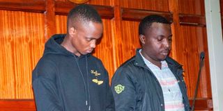 Alex Mutua Kithuka and Albunus Mutinda Nzioki