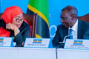 William Ruto and Samia Suluhu 