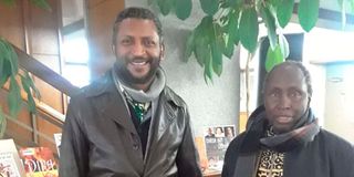 Peter Kimani and Ngugi wa Thiong'o