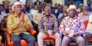 William Ruto and Raila Odinga