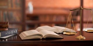 Law books