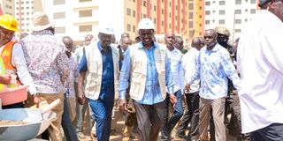 William Ruto and Raila Odinga