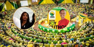 Nyeri Nominated MCA Ann Thumbi and Joy Muthoni Mwangi 