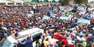 Kalonzo Musyoka and Rigathi Gachagua