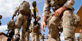 British Army soldiers