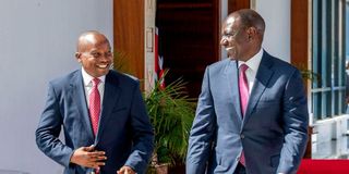 William Ruto and Kindiki Kithure