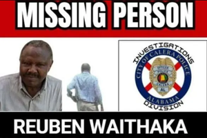 Missing persons poster