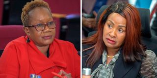 Anne Kiuya and Wavinya Ndeti