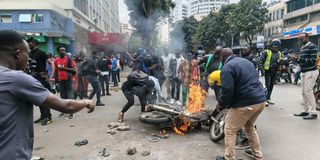 protests nairobi cbd