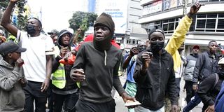 goons nairobi cbd protests