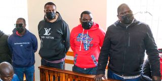 Seven police officers arraigned in a Nakuru Court
