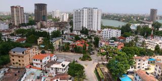Tudor area of Mombasa City