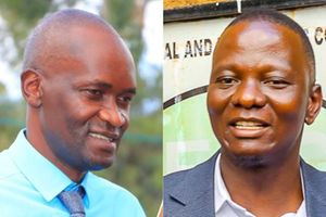 Boniface Ambani and Enos Vincent Mutoka