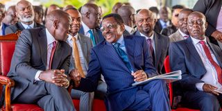 William Ruto and James Orengo 