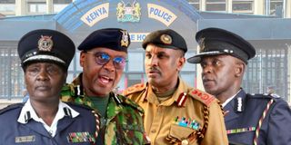 Eliud Lagat, Grace Kaindi, Noor Gabow and Joel Kitili.