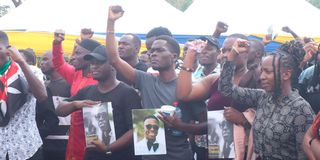 Denzel Omondi funeral