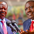 Raila Odinga and William Ruto