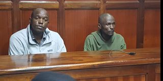 Robert Otiti and Suleiman Bilali