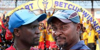 Nicholas Muyoti and Zedekiah Otieno