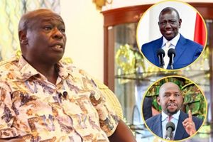 Rigathi Gachagua, William Ruto and Kipchumba Murkomen