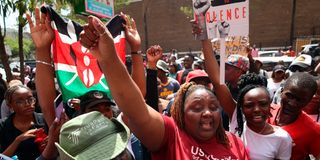 Usikimye founder Njeri Migwi