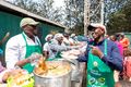 Johnson Sakaja and William Ruto