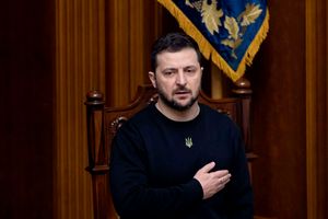 Ukrainian President Volodymyr Zelensky