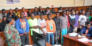 Saba Saba demos suspects 