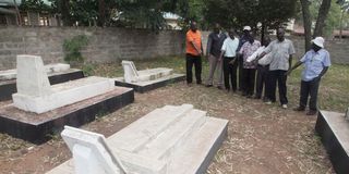 burial site for the late Fidel Odinga