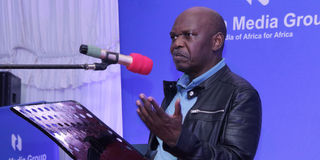 Nation Media Group non-executive director Wangethi Mwangi 