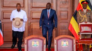 Yoweri Museveni and William Ruto