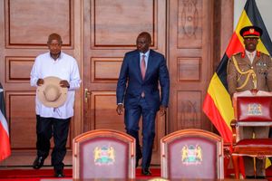 Yoweri Museveni and William Ruto