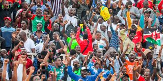Kenyan fans