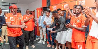 President William Ruto Harambee Stars 