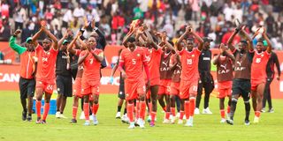 President William Ruto Harambee Stars 