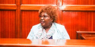 Naivasha MP Jayne Kihara in court