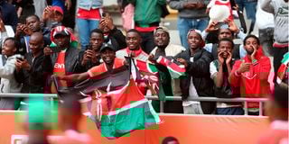 Harambee Stars fans