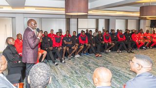 President William Ruto Harambee Stars 