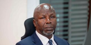 Public Service Commission Chairman Anthony Mwaniki Muchiri. 