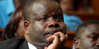 Shinyalu MP Justus Kizito